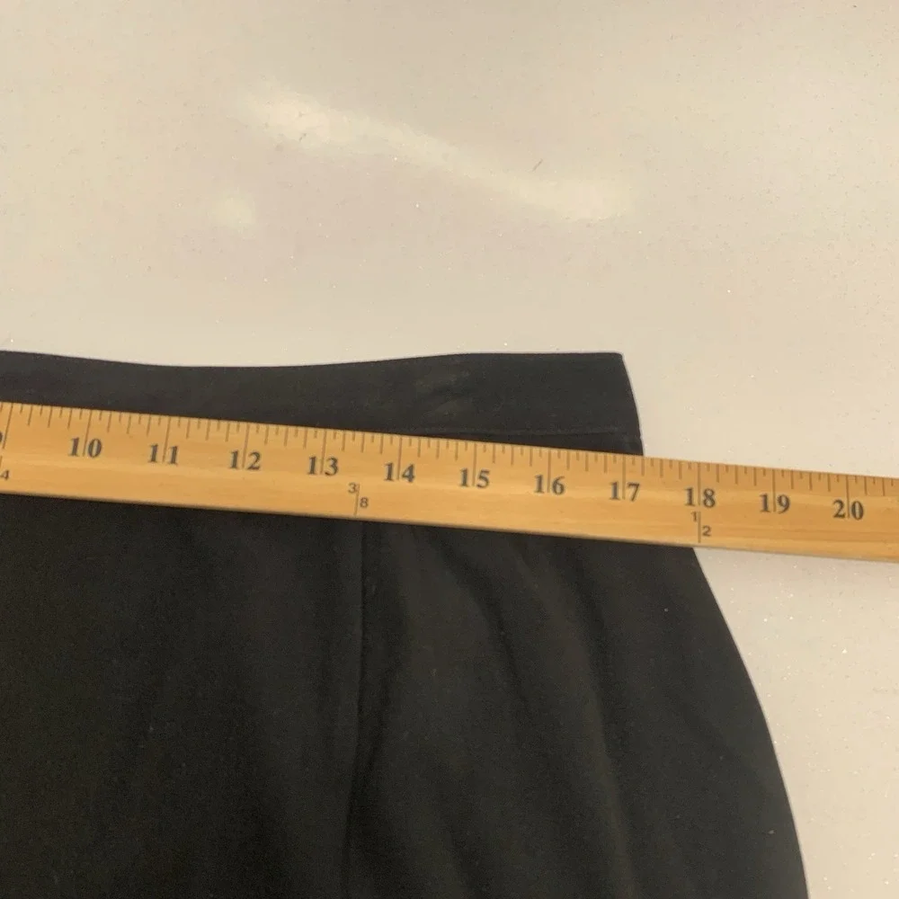 JM Collection Black Maxi Skirt 16 Classic‎ Business Casual Gothic Boho Retro